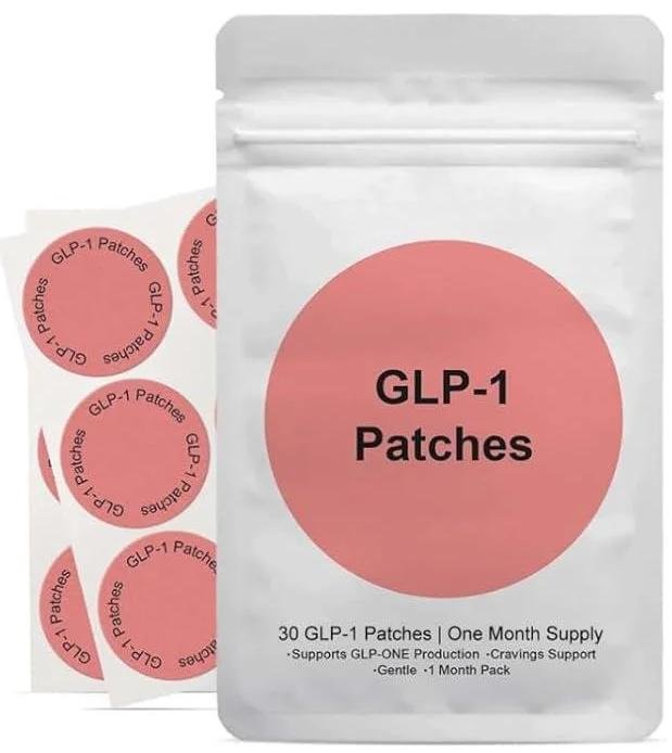 GLP-1 Patch -8-Hour Long-Lasting Formula Support - Suitable for Men and Women&#39;s Body Care Patches - can be Applied to Various Parts of The Body -30 Pieces Set