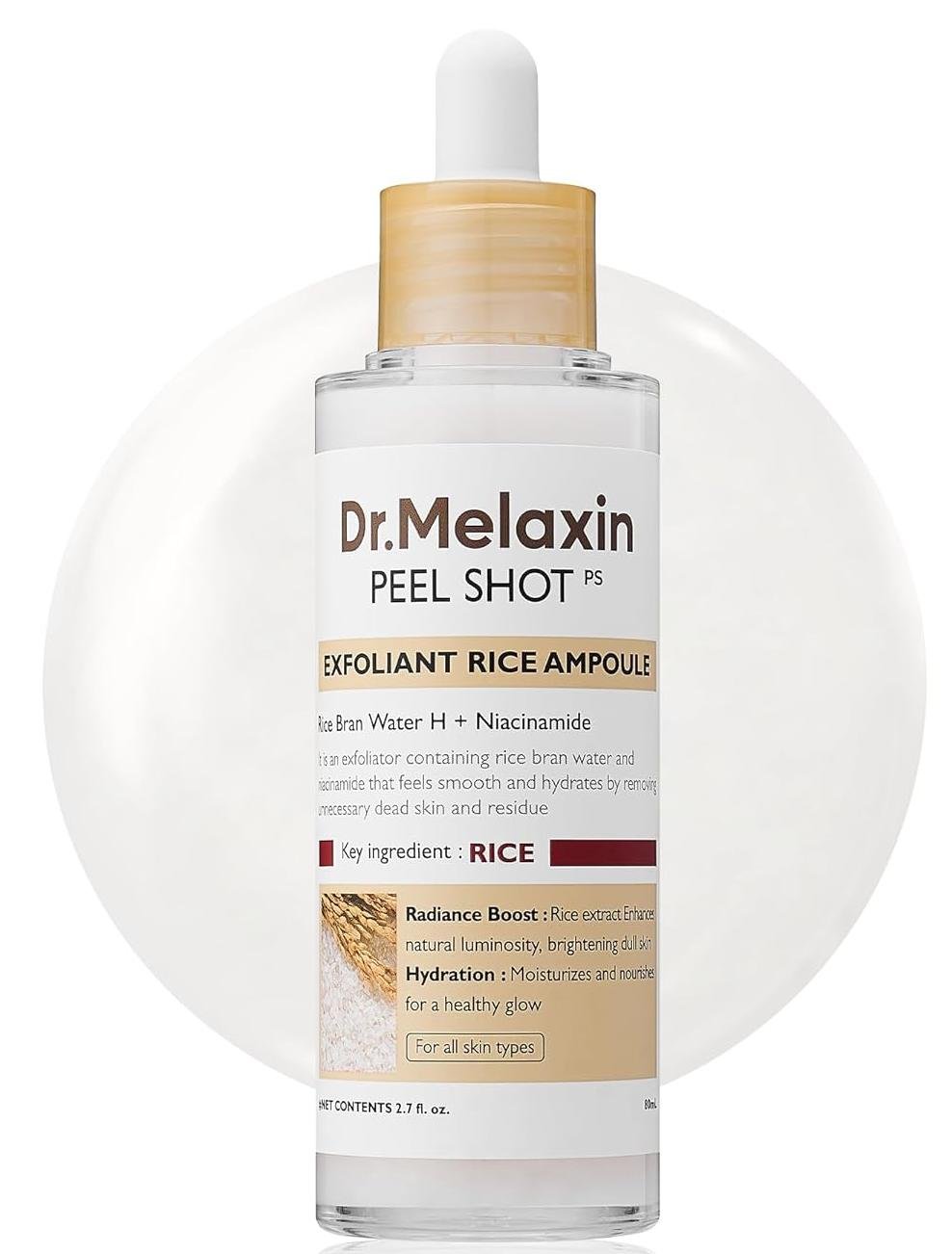 Dr. Melaxin Glow White Rice Peeling Ampoule
